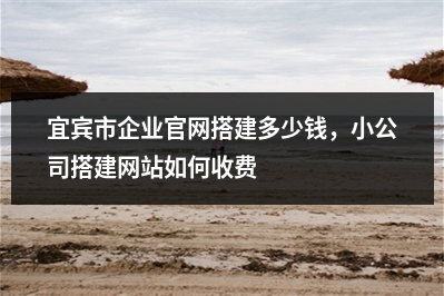 [year]宜宾市企业官网搭建多少钱，小公司搭建网站如何收费