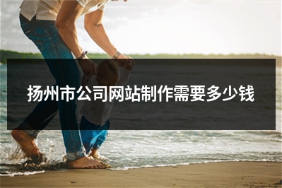 [year]扬州市公司网站制作需要多少钱
