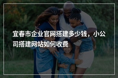 [year]宜春市企业官网搭建多少钱，小公司搭建网站如何收费