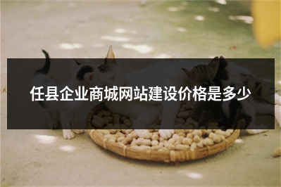 [year]任县企业商城网站建设价格是多少