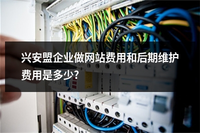 [year]兴安盟企业做网站费用和后期维护费用是多少?