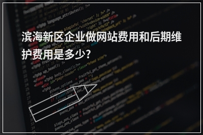 [year]滨海新区企业做网站费用和后期维护费用是多少?