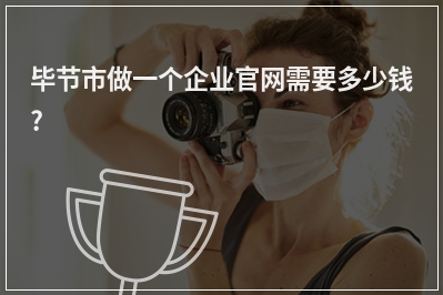 [year]毕节市做一个企业官网需要多少钱?