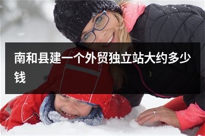 [year]南和县建一个外贸独立站大约多少钱