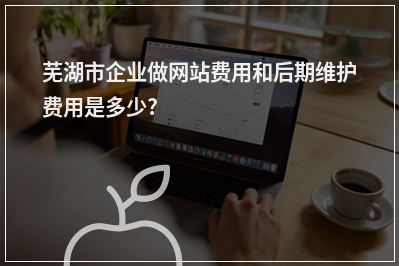[year]芜湖市企业做网站费用和后期维护费用是多少?