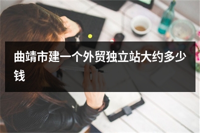 [year]曲靖市建一个外贸独立站大约多少钱