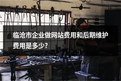 [year]临沧市企业做网站费用和后期维护费用是多少?