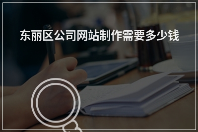 [year]东丽区公司网站制作需要多少钱