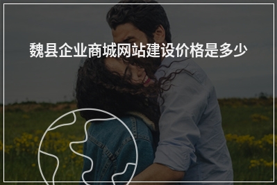 [year]魏县企业商城网站建设价格是多少