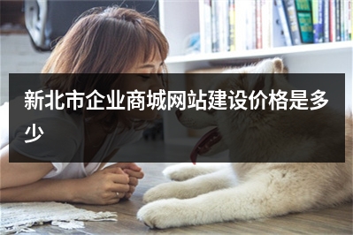 [year]新北市企业商城网站建设价格是多少