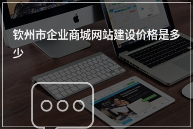 [year]钦州市企业商城网站建设价格是多少