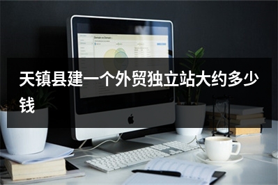 [year]天镇县建一个外贸独立站大约多少钱
