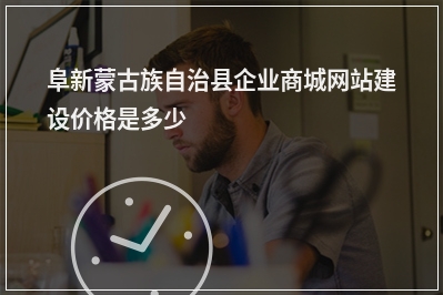 [year]阜新蒙古族自治县企业商城网站建设价格是多少