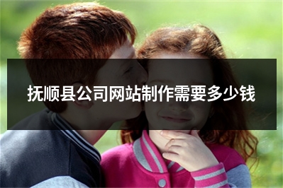 [year]抚顺县公司网站制作需要多少钱