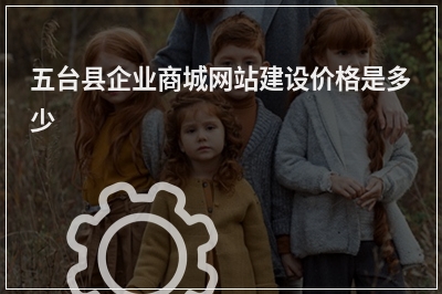 [year]五台县企业商城网站建设价格是多少