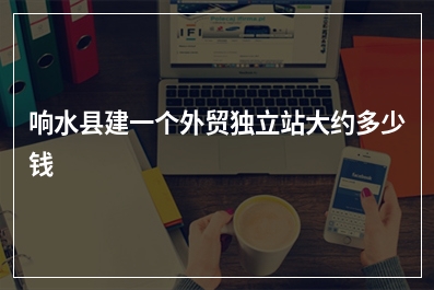 [year]响水县建一个外贸独立站大约多少钱