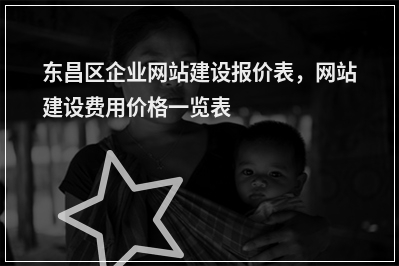 [year]东昌区企业网站建设报价表，网站建设费用价格一览表