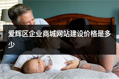 [year]爱辉区企业商城网站建设价格是多少