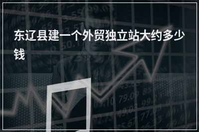 [year]东辽县建一个外贸独立站大约多少钱