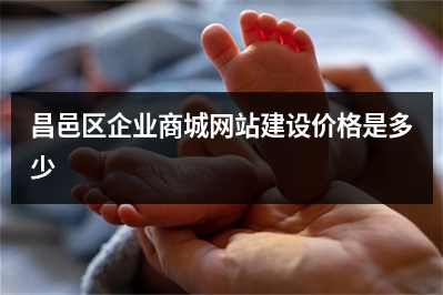 [year]昌邑区企业商城网站建设价格是多少