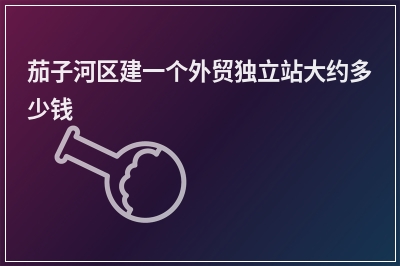[year]茄子河区建一个外贸独立站大约多少钱