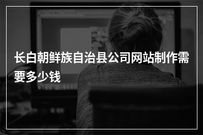 [year]长白朝鲜族自治县公司网站制作需要多少钱