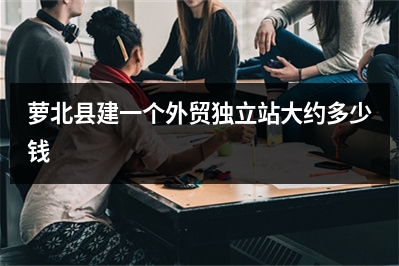 [year]萝北县建一个外贸独立站大约多少钱
