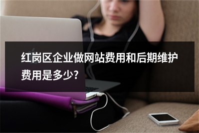[year]红岗区企业做网站费用和后期维护费用是多少?