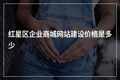 [year]红星区企业商城网站建设价格是多少