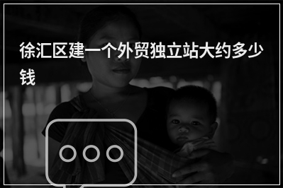 [year]徐汇区建一个外贸独立站大约多少钱
