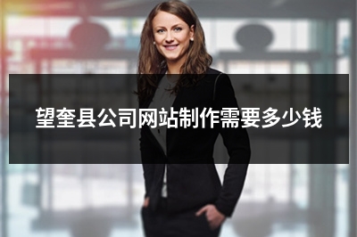 [year]望奎县公司网站制作需要多少钱
