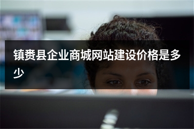 [year]镇赉县企业商城网站建设价格是多少