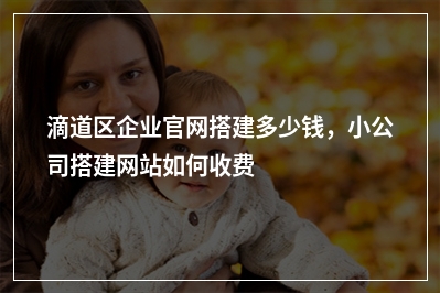 [year]滴道区企业官网搭建多少钱，小公司搭建网站如何收费