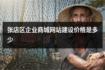 [year]张店区企业商城网站建设价格是多少