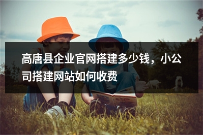 [year]高唐县企业官网搭建多少钱，小公司搭建网站如何收费