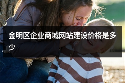 [year]金明区企业商城网站建设价格是多少