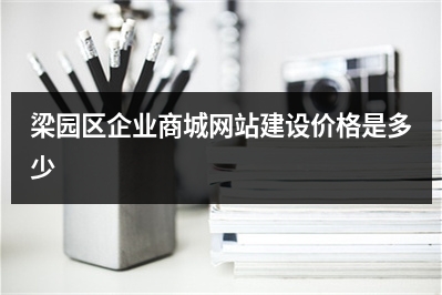 [year]梁园区企业商城网站建设价格是多少