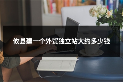 [year]攸县建一个外贸独立站大约多少钱