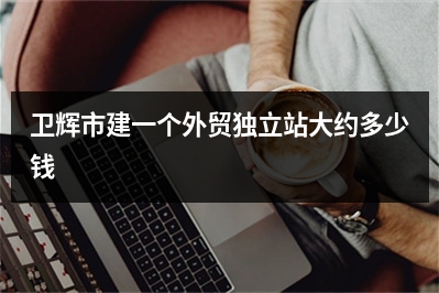 [year]卫辉市建一个外贸独立站大约多少钱