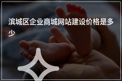 [year]滨城区企业商城网站建设价格是多少