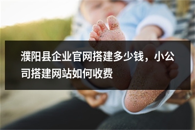 [year]濮阳县企业官网搭建多少钱，小公司搭建网站如何收费