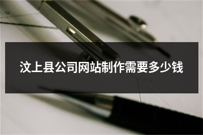 [year]汶上县公司网站制作需要多少钱