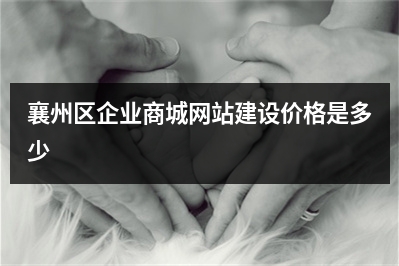[year]襄州区企业商城网站建设价格是多少