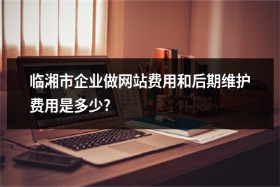 [year]临湘市企业做网站费用和后期维护费用是多少?