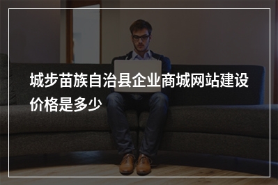 [year]城步苗族自治县企业商城网站建设价格是多少